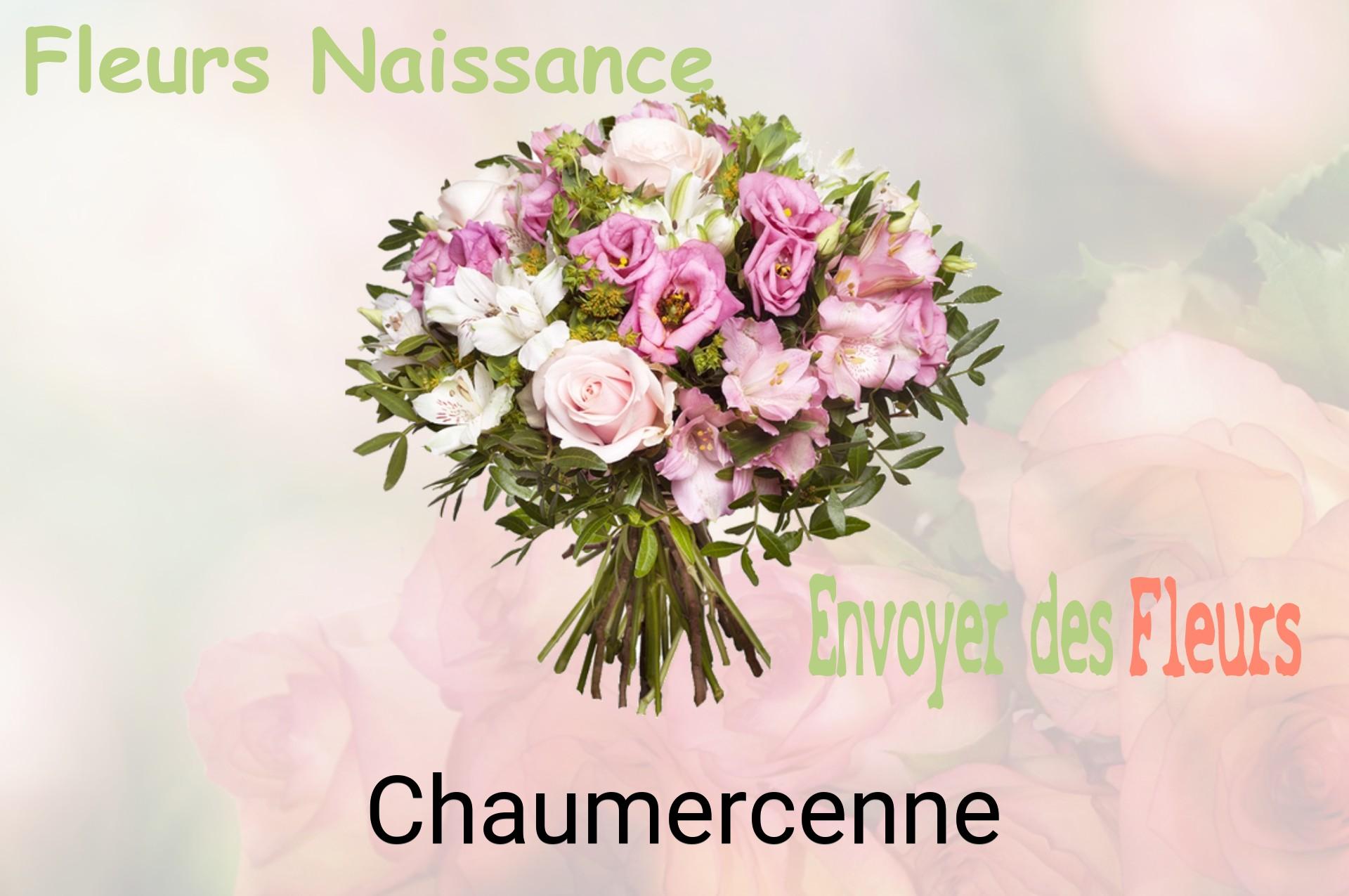 Bouquet de fleurs de naissance livré à Chaumercenne